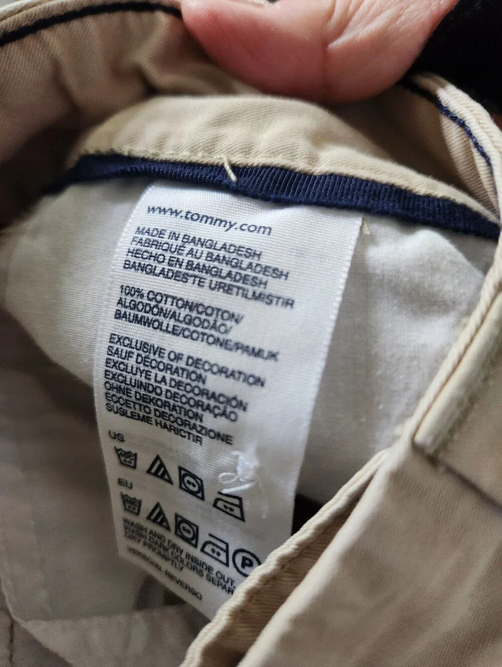 Tommy Hilfiger Khaki Shorts - Picture 7 of 7